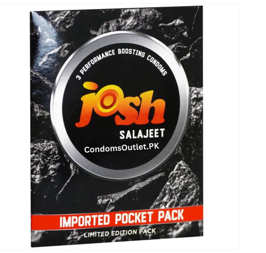 Josh Salajeet Condoms for Revitalized Energy - 3 Pack