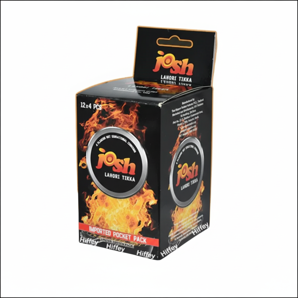 JOSH Lahori Tikka Complete Pack of 36 Condoms