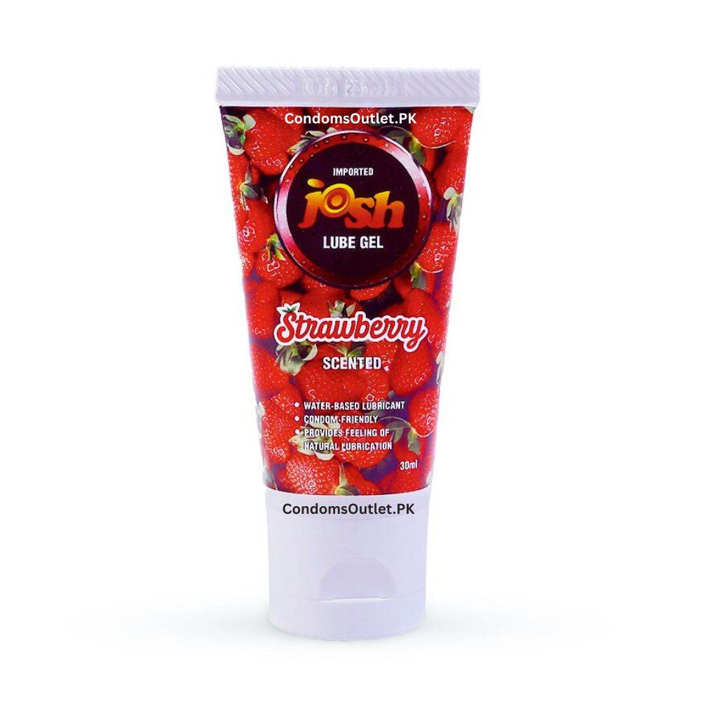 Josh Strawberry Scented Lube Gel for Flavored Fun - 30ml