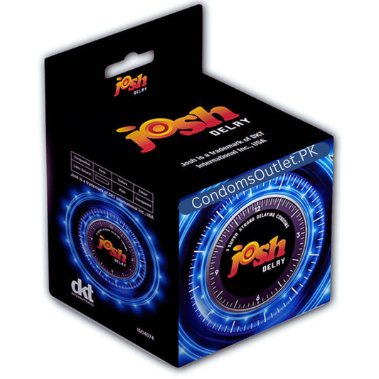 Josh Delay Condom Dispenser - For Long Lasting Fun - Pack of 36