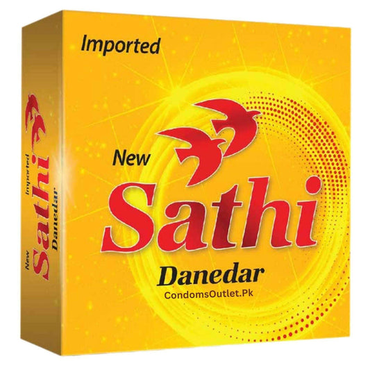 Sathi Danedar Dotted Condoms - Pack of 4
