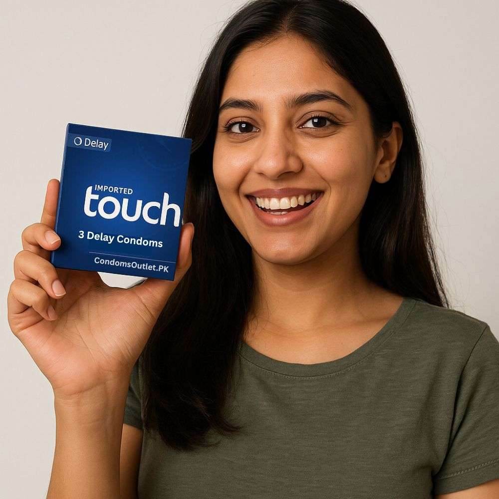 Touch Delay Condoms for Endurance - 3 Pack