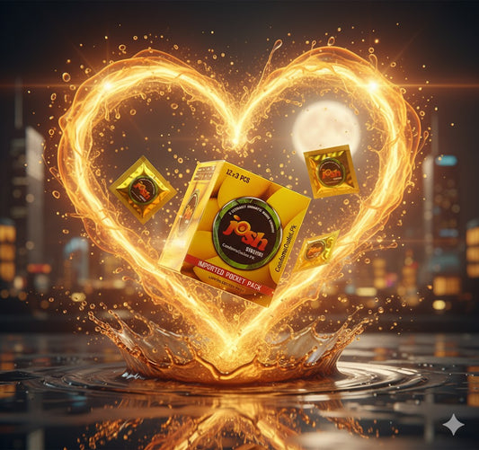 Josh Mango "Sindhari Aam" Condoms for Flavored Fun - 36 Pack Dispenser