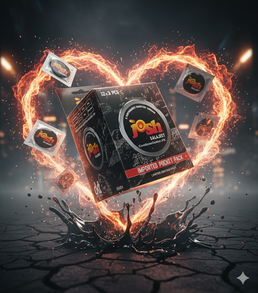 Josh Salajeet Condoms for Revitalized Energy - 36 Pack Dispenser