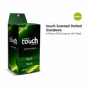 Touch Dotted 3s Dispenser Imported Condoms 6 Pack Box