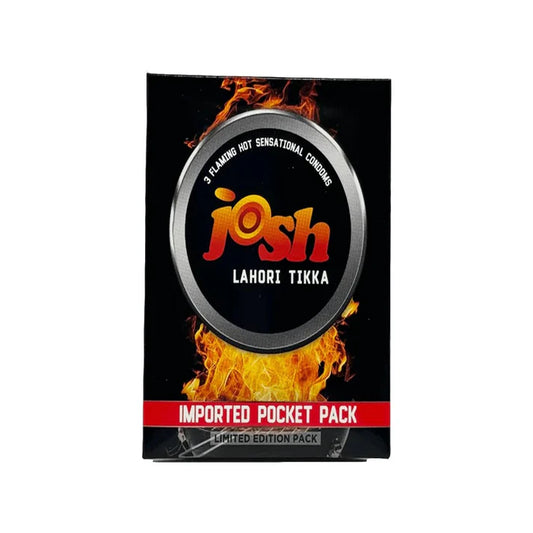 Josh Lahori Tikka Condoms Pocket Pack of 3