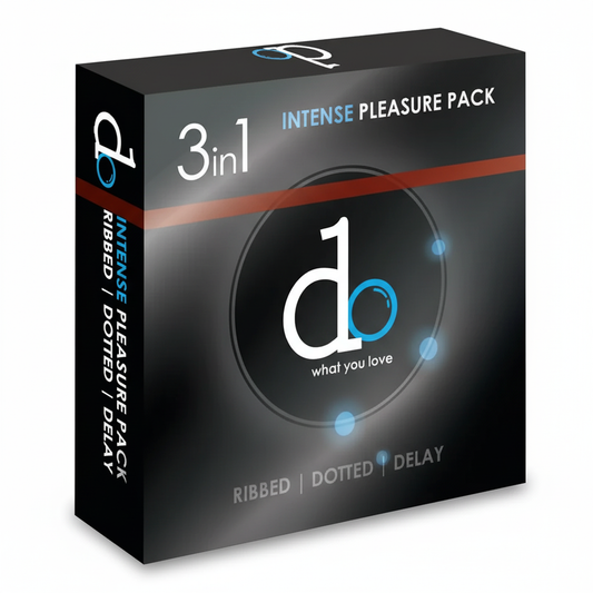 Do Intense Pleasure pack of 3 Condoms