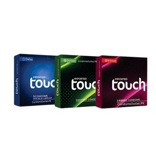 Touch Condoms Variety Pack for Sensation & Endurance - 11 Condoms