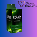 Touch Dotted 3s Dispenser Imported Condoms 6 Pack Box